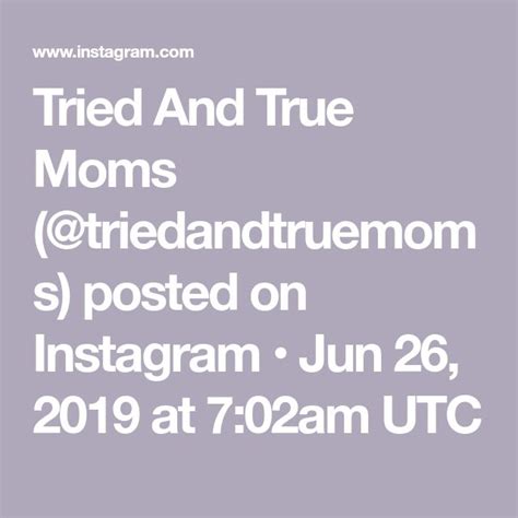 186k Followers, 5890 Following, 1256 Posts - See Instagram photos and videos from Tried And True Moms (triedandtruemoms). . Tried and true moms instagram divorce